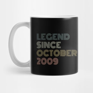 Legend Since October 2009 Mug